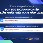 PELIO TỰ HÀO GÓP MẶT TRONG TOP 500 DOANH NGHIỆP NĂM 2023
